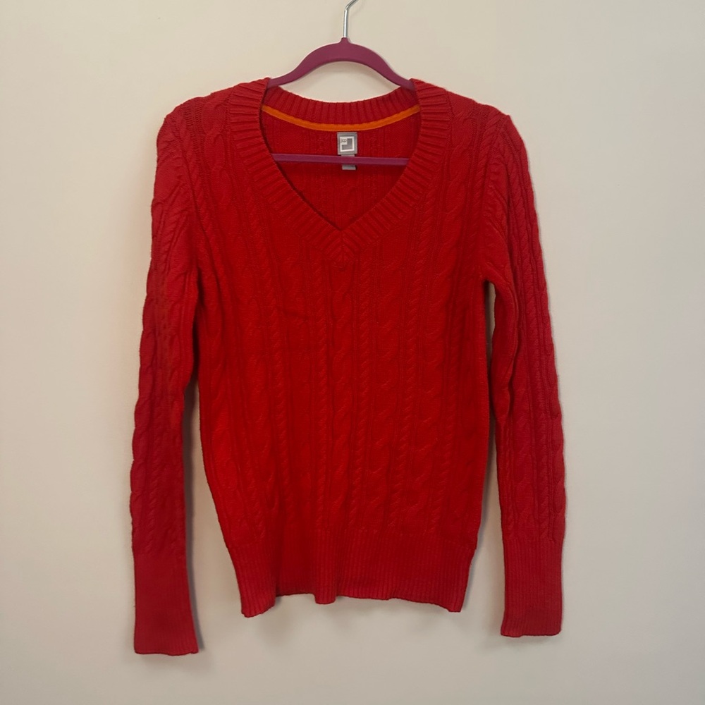 Vintage JC Penny Cable Knit Sweater Excellent Condition
